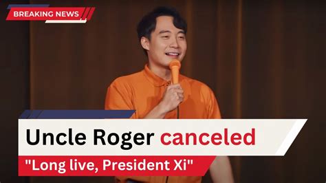 Uncle Roger CANCELLED YouTube