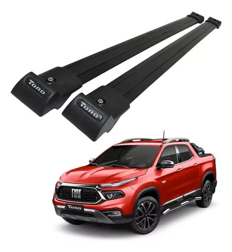 Rack Teto Bagageiro Para Fiat Toro Volcano 2023 2024 Combat Frete grátis