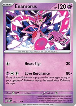 Enamorus | Twilight Masquerade | TCG Card Database | Pokemon.com