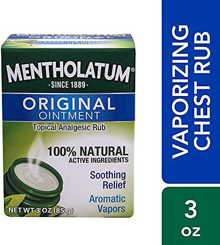 The 17 Best Mentholatum Cough & Cold Chest Rubs of 2024 [Verified ...