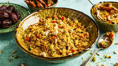 Couscous mit Gemüse und Cashews