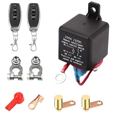 Remote Battery Disconnect Switch Upgraded Kill Switch For Car Rv Truck