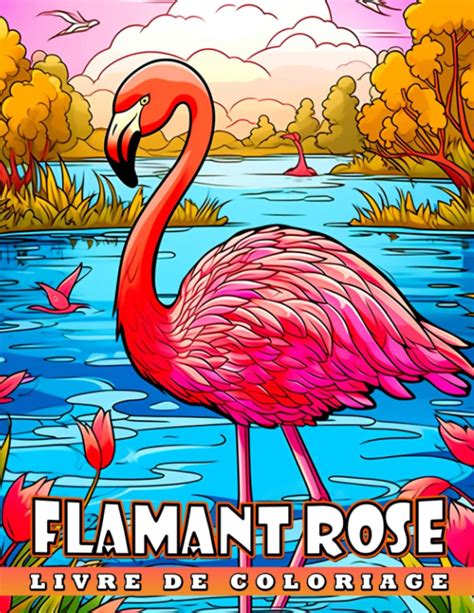 Livre De Coloriage Flamant Rose Designs Apaisants D Oiseaux Avec De