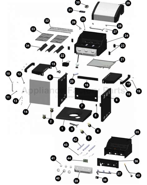 Dyna Glo Dgb390snp D Parts Grills