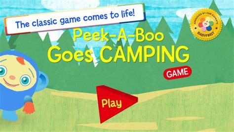 Peekaboo Goes Camping Game by BabyFirst on the App Store | Camping ...