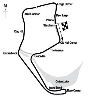 Oulton Park Map History And Latest Races Motorsport Database Motor