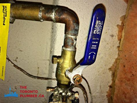 Do you know where your Main Water Shut-Off Valve is? | The Toronto Plumber