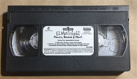 Sesame Street Elmo’s World VHS Cassette | Grelly USA