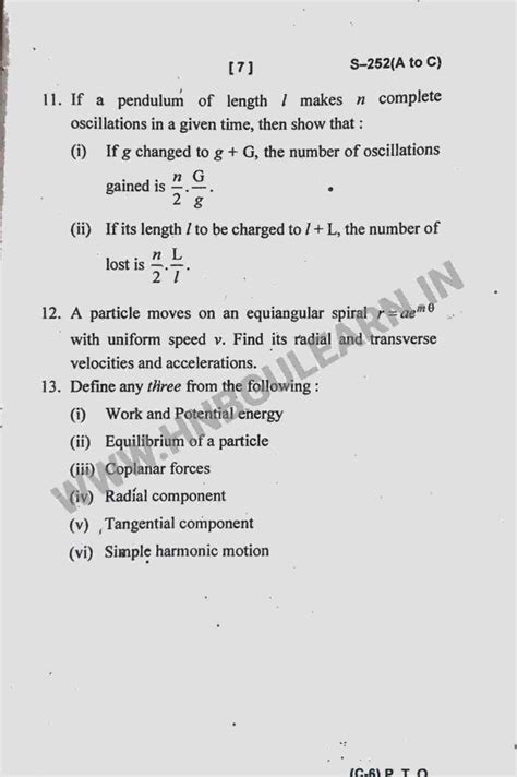 Ba Mathematics Semester Hnbgu Learn