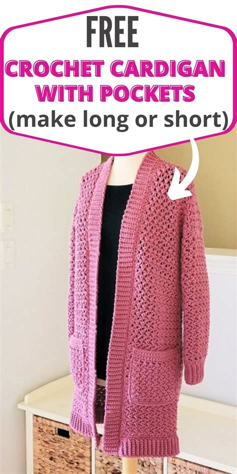 Crochet Long Cardigan Pattern Chelsea Cardigan Long Crochet Cardigan