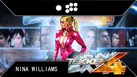 Tekken 4 Nina Williams Story Battle YouTube