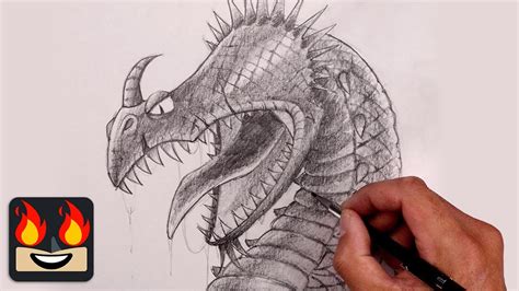 How To Train Your Dragon Skrill Drawing