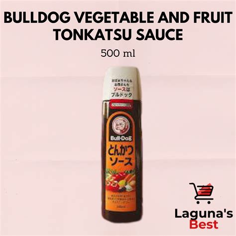 BullDog Vegetable and Fruit Tonkatsu Sauce 500 ml | Lazada PH