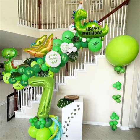 Dinosaures Decoration Anniversaire An Garcon Deco Anniversaire De