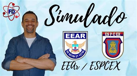 EEAr 2 Simulado EEAr EsPCEx Correção YouTube