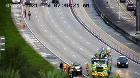 1 Killed In Mercedes Crash On I 95 Causing Heavy Delays Miami Herald