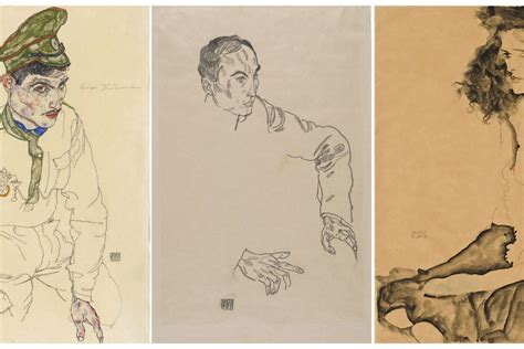 Trois œuvres dEgon Schiele soupçonnées davoir été volées par les