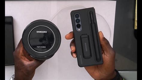 Best Case For Samsung Fold With Wireless Charging Youtube