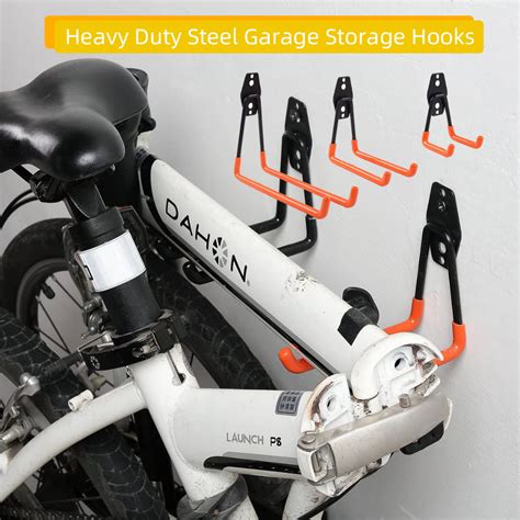 1Pc Metal Hook Heavy Duty Garage Storage Wall Mount Garage Bike Hanger