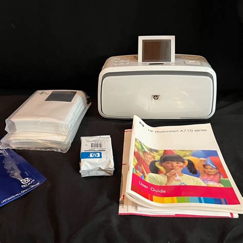 Hp Photosmart A710 Series Photo Printer W Accessories Mb Rg