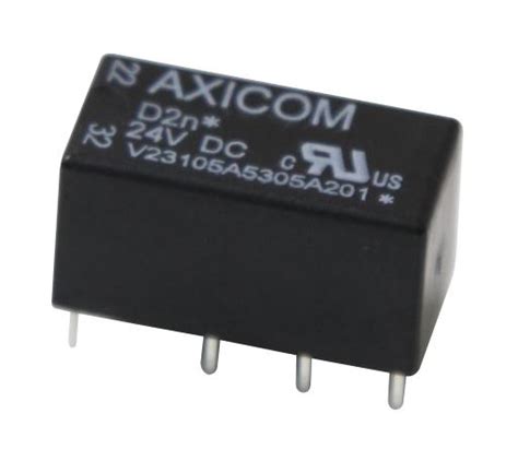 V A A Axicom Te Connectivity Signal Relay Vdc Dpdt