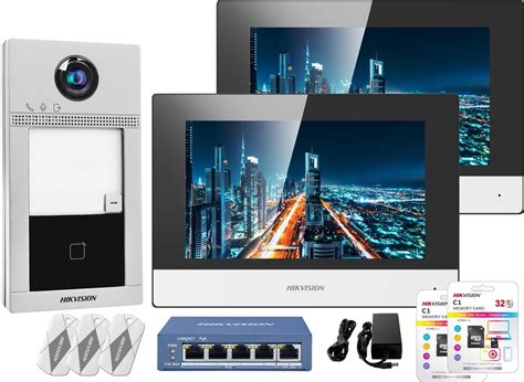 Wideodomofon Wifi Domofon Hikvision Kis S Poe