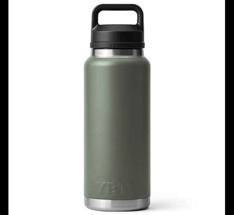 YETI Rambler 26 Oz Bottle Chug Camp Green Vuur Rook