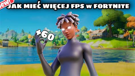 JAK MIEĆ WIĘCEJ FPS w FORTNITE nawet o 60 więcej YouTube