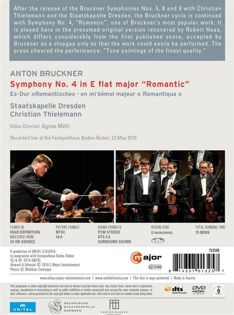 Bruckner Symphony No 4 Baden Baden Christian Thielemann Muziek Bol