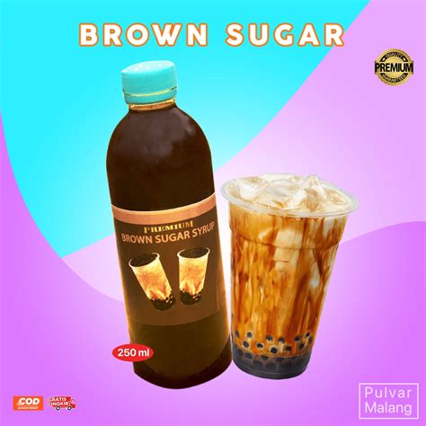 Jual GULA AREN CAIR BROWN SUGAR SYRUP PREMIUM BOBA BROWN SUGAR CAIR