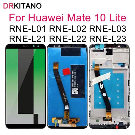 For HUAWEI Mate 10 Lite LCD Display Touch Screen With Frame For HUAWEI