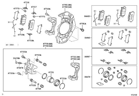 Disc Brake Pad Set Front Mark Nbk Pads Genuine