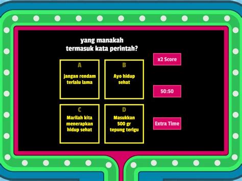 Kuis Materi Teks Prosedur Gameshow Quiz