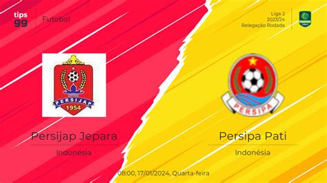 Persijap Jepara X Persipa Pati 17 01 2024 Na Liga 2 2023 24 Futebol