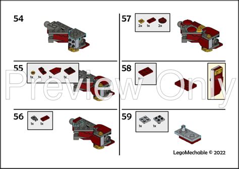 LEGO MOC Iron Man Mark 47 by LegoMechable | Rebrickable - Build with LEGO