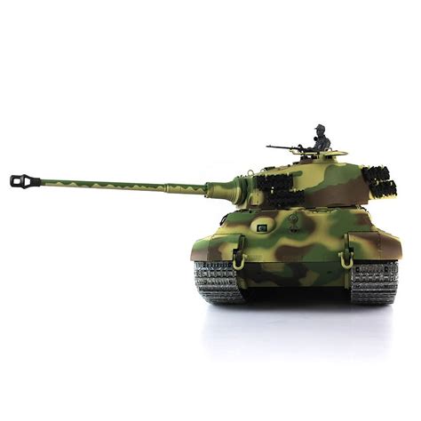 Upgraded Henglong Tk German King Tiger Rtr Rc Tank Toys A