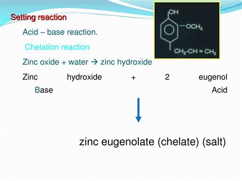 PPT - Zinc Oxide Eugenol PowerPoint Presentation, free download - ID:5056271