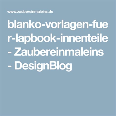 Blanko Lapbook Vorlagen Zum Ausdrucken Kostenlos Die 19 Besten Bilder