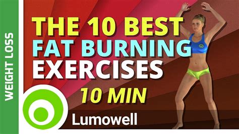 The 10 Best Fat Burning Exercises To Lose Weight Fast Youtube