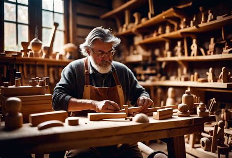 Fabrication artisanale de jouets en bois tradition et créativité