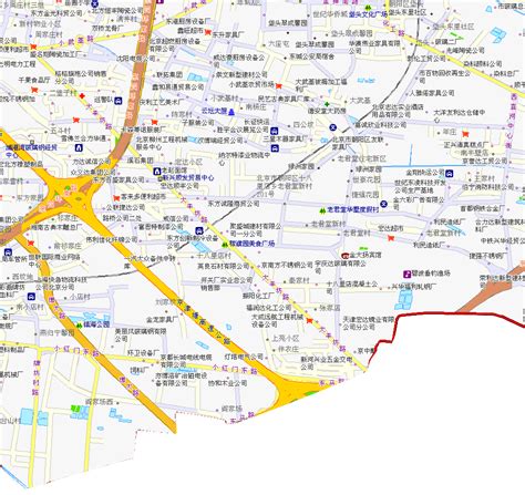 chaoyang district map,chaoyang street map