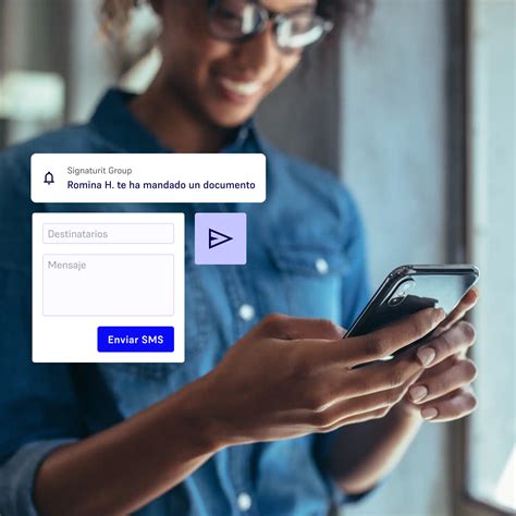 SMS certificado: rápido y económico | Signaturit