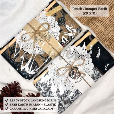 Jual Paket Hemat Biji Souvenir Dompet Batik X Cm Khas Jogja