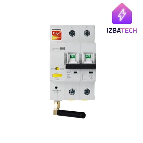 Модульный автомат Wi-Fi для Алисы с ручным управлением 2P/63A, реле ...