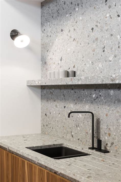 Du Terrazzo Dans Ma Salle De Bain TRAITS D CO Magazine Kitchen