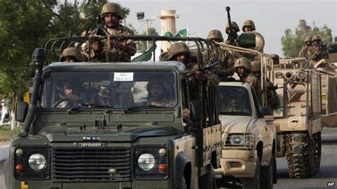 Pakistan Troops Launch Ground Offensive Against Taliban Bbc News