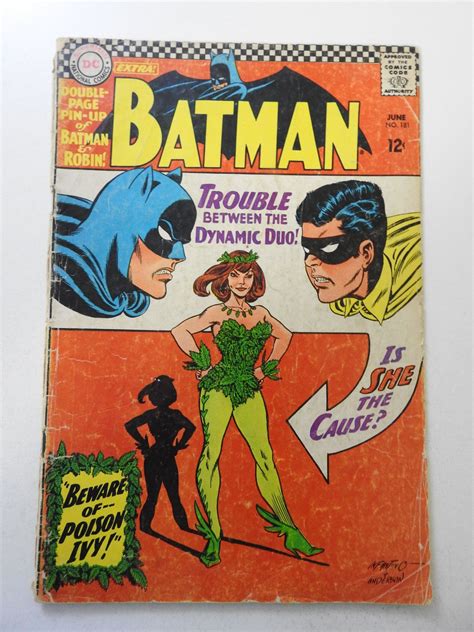 Batman Fr Gd Condition Pin Up Intact See Desc Comic Books