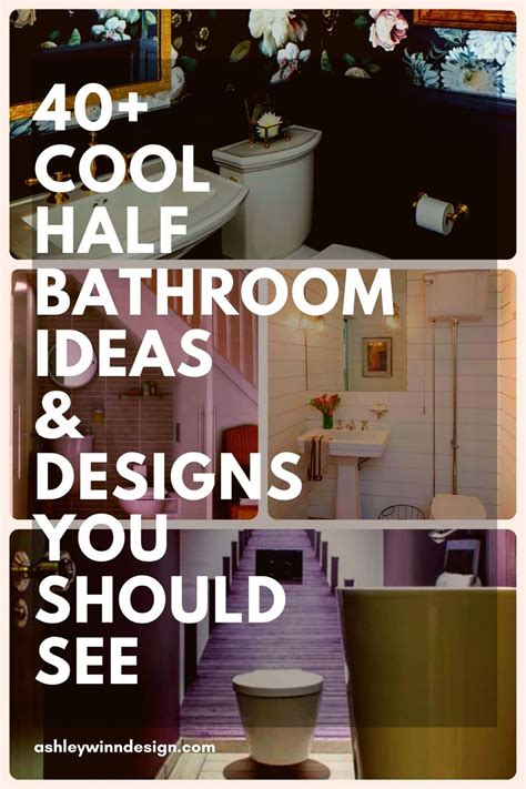 41 Cool Half Bathroom Ideas And Designs You Should See In 2024