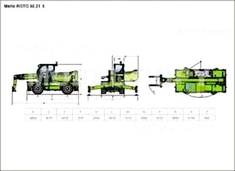 Merlo Roto S D Drawing Blueprints Model Copy Default