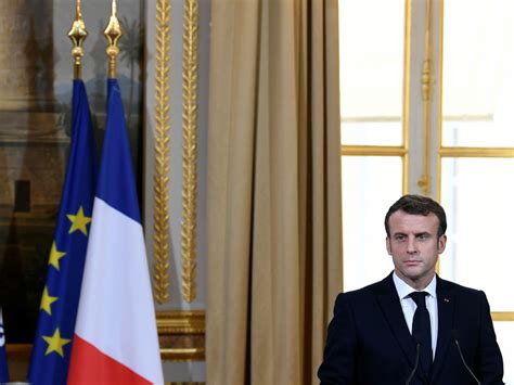 Macron Et Stoltenberg Voquent Les Risques Li S La G Sans Cibler